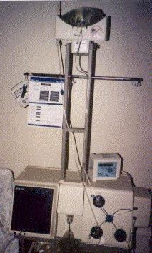 [picture of Baxter dialysis machine]